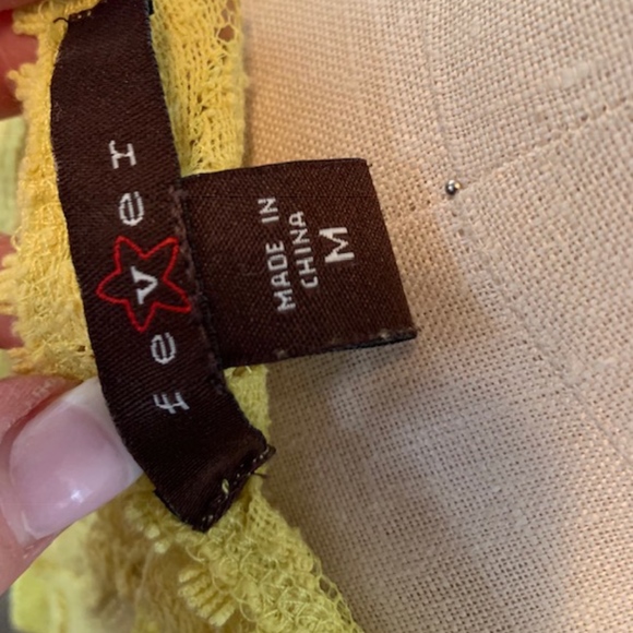 Fever Women's LaceTop with Knit Cami - Picture 6 of 6